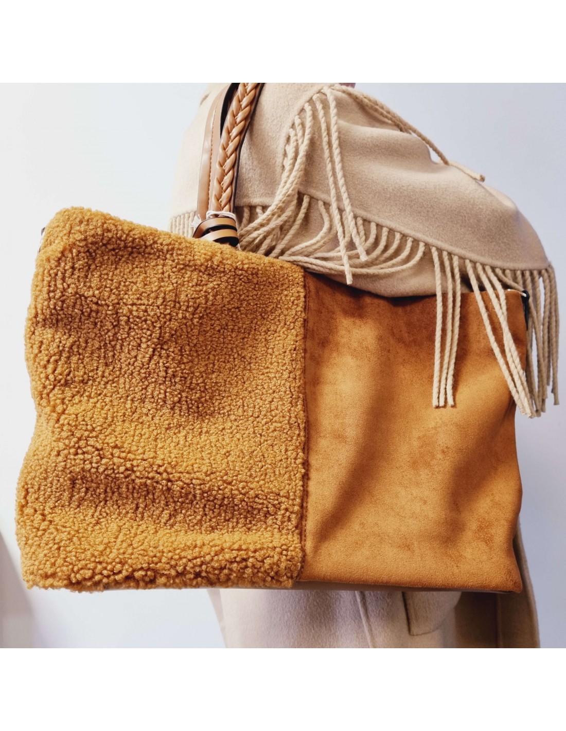 Sac cabas Half camel